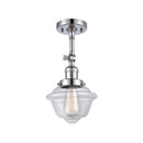 Innovations Lighting Small Oxford 1 Light Sconce Part Of The Franklin Restoration Collection 203-PC-G532-LED
