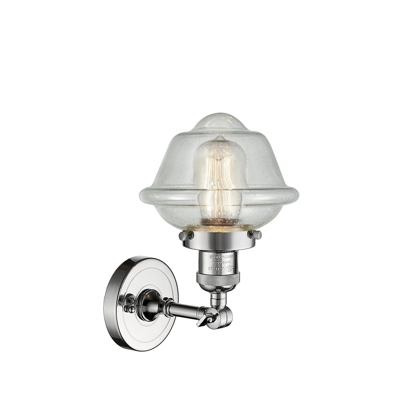 Innovations Lighting Small Oxford 1 Light Sconce Part Of The Franklin Restoration Collection 203-PC-G534-LED