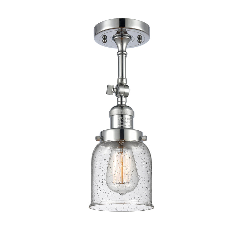 Innovations Lighting Small Bell 1 Light Sconce Part Of The Franklin Restoration Collection 203-PC-G54-LED