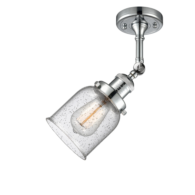 Innovations Lighting Small Bell 1 Light Sconce Part Of The Franklin Restoration Collection 203-PC-G54-LED