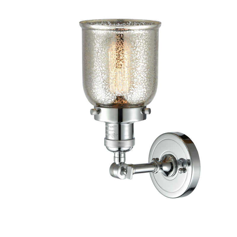 Innovations Lighting Small Bell 1 Light Sconce Part Of The Franklin Restoration Collection 203-PC-G58