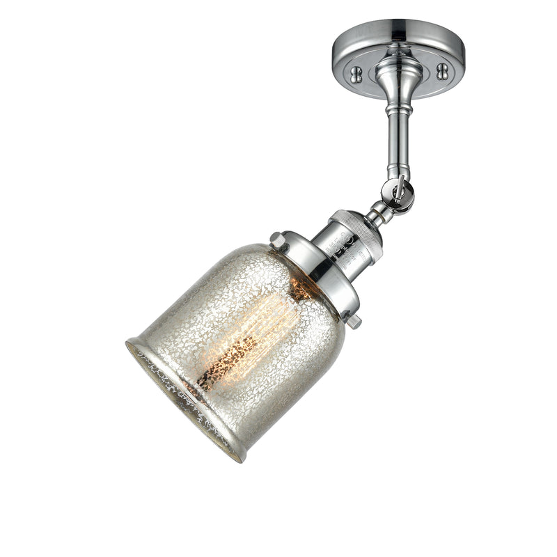 Innovations Lighting Small Bell 1 Light Sconce Part Of The Franklin Restoration Collection 203-PC-G58