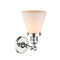 Innovations Lighting Small Cone 1 Light Sconce Part Of The Franklin Restoration Collection 203-PC-G61-LED