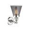 Innovations Lighting Small Cone 1 Light Sconce Part Of The Franklin Restoration Collection 203-PC-G63
