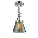 Innovations Lighting Small Cone 1 Light Sconce Part Of The Franklin Restoration Collection 203-PC-G63-LED