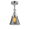 Innovations Lighting Small Cone 1 Light Sconce Part Of The Franklin Restoration Collection 203-PC-G63-LED