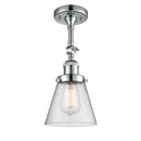 Innovations Lighting Small Cone 1 Light Sconce Part Of The Franklin Restoration Collection 203-PC-G64-LED