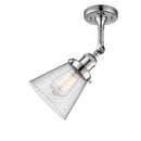 Innovations Lighting Small Cone 1 Light Sconce Part Of The Franklin Restoration Collection 203-PC-G64-LED