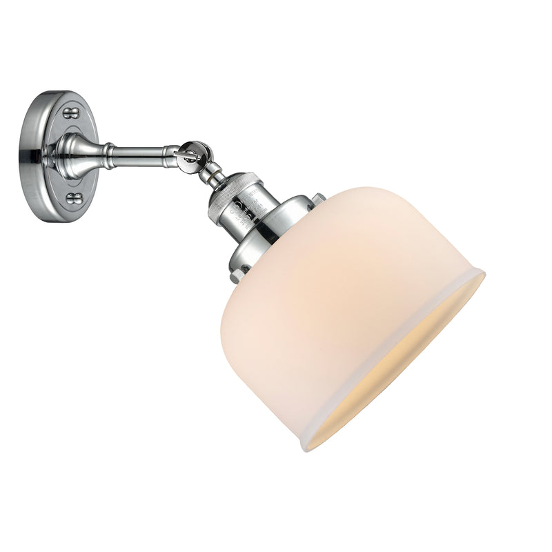 Innovations Lighting Large Bell 1 Light Sconce Part Of The Franklin Restoration Collection 203-PC-G71-LED