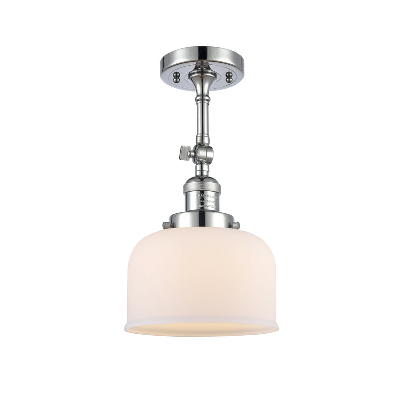 Innovations Lighting Large Bell 1 Light Sconce Part Of The Franklin Restoration Collection 203-PC-G71-LED