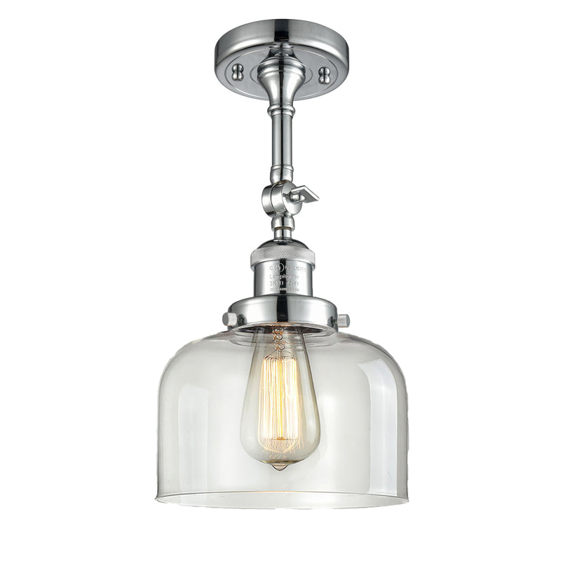 Innovations Lighting Large Bell 1 Light Sconce Part Of The Franklin Restoration Collection 203-PC-G72-LED