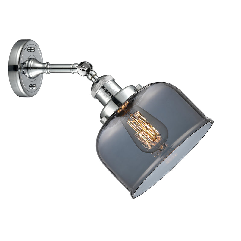 Innovations Lighting Large Bell 1 Light Sconce Part Of The Franklin Restoration Collection 203-PC-G73