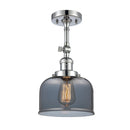 Innovations Lighting Large Bell 1 Light Sconce Part Of The Franklin Restoration Collection 203-PC-G73-LED