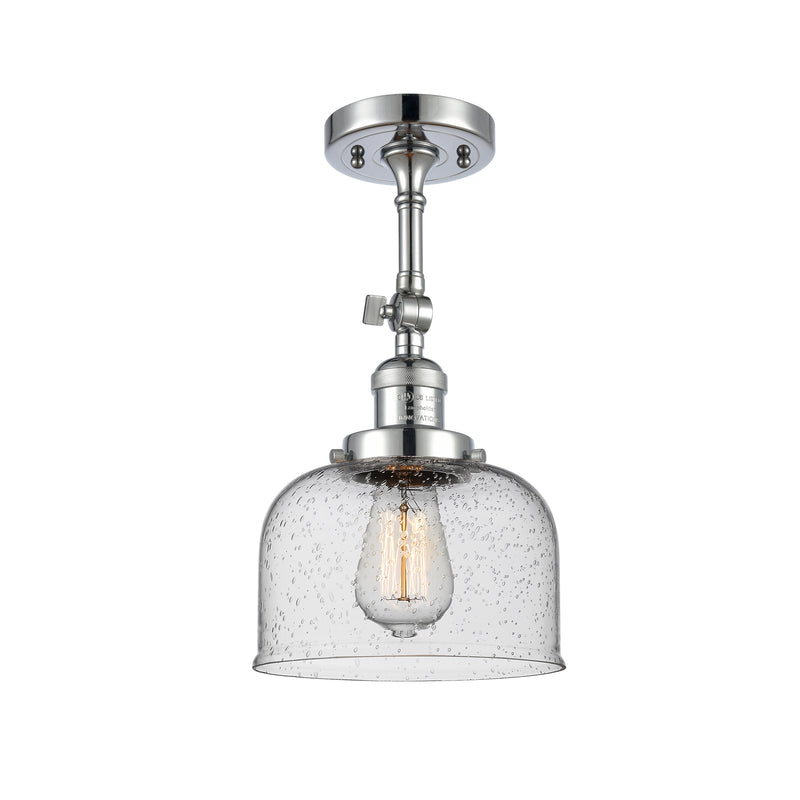 Innovations Lighting Large Bell 1 Light Sconce Part Of The Franklin Restoration Collection 203-PC-G74-LED
