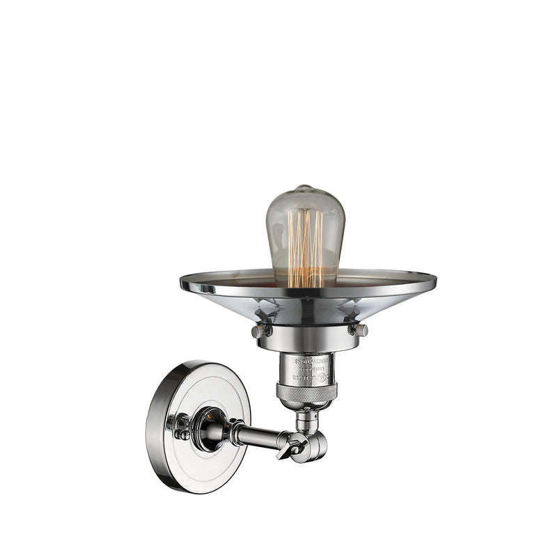 Innovations Lighting Railroad 1 Light Sconce Part Of The Franklin Restoration Collection 203-PC-M7-LED