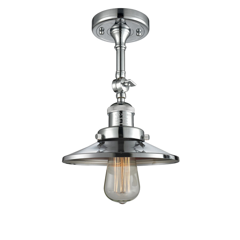 Innovations Lighting Railroad 1 Light Sconce Part Of The Franklin Restoration Collection 203-PC-M7-LED