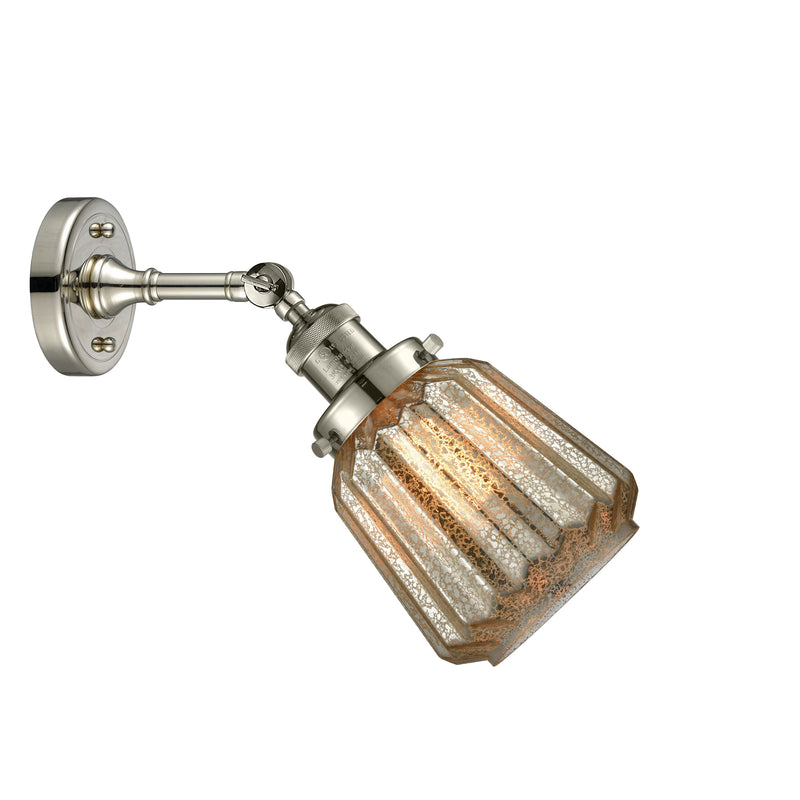 Innovations Lighting Chatham 1 Light Sconce Part Of The Franklin Restoration Collection 203-PN-G146-LED