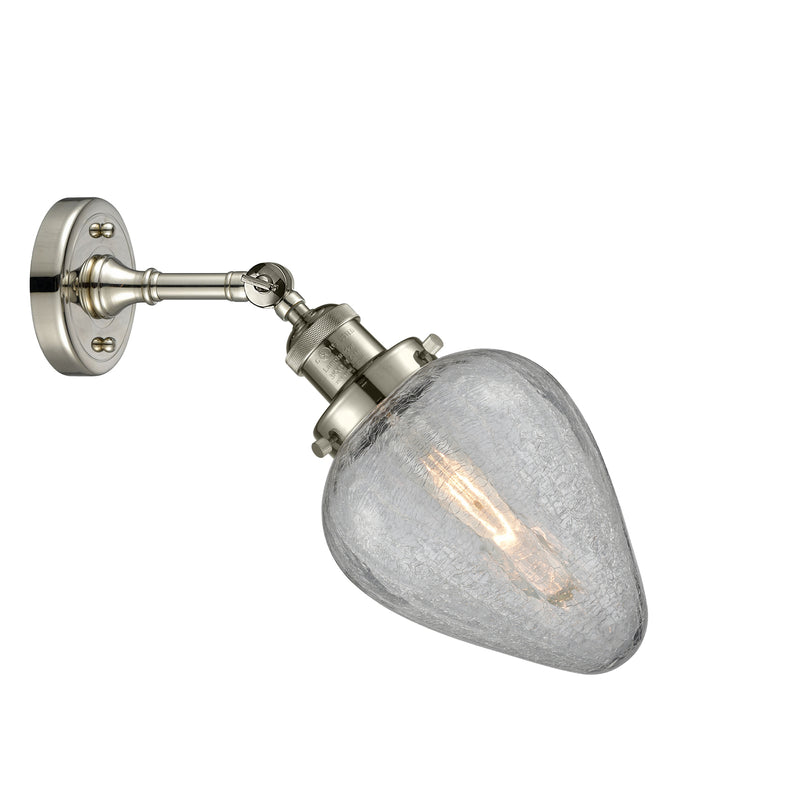 Innovations Lighting Geneseo 1 Light Sconce Part Of The Franklin Restoration Collection 203-PN-G165-LED