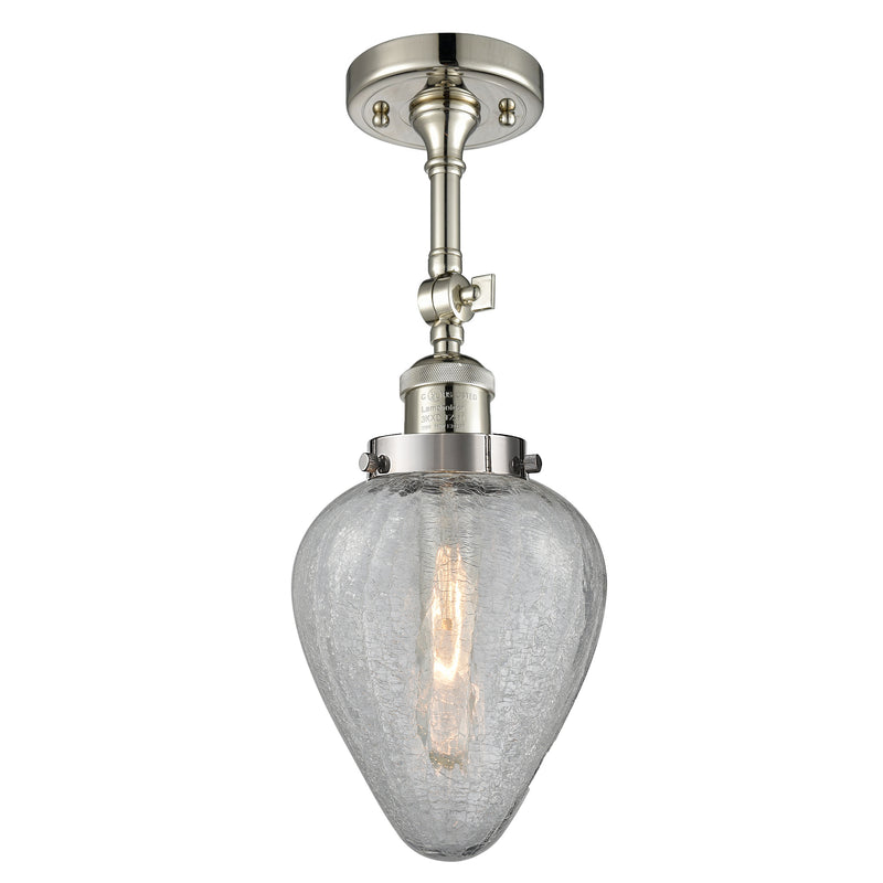 Innovations Lighting Geneseo 1 Light Sconce Part Of The Franklin Restoration Collection 203-PN-G165-LED