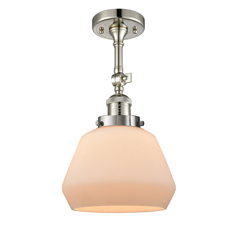 Innovations Lighting Fulton 1 Light Sconce Part Of The Franklin Restoration Collection 203-PN-G171