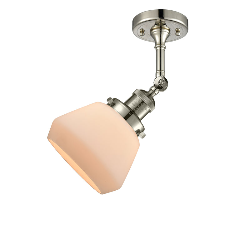 Innovations Lighting Fulton 1 Light Sconce Part Of The Franklin Restoration Collection 203-PN-G171