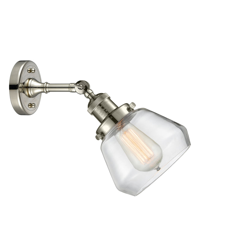 Innovations Lighting Fulton 1 Light Sconce Part Of The Franklin Restoration Collection 203-PN-G172