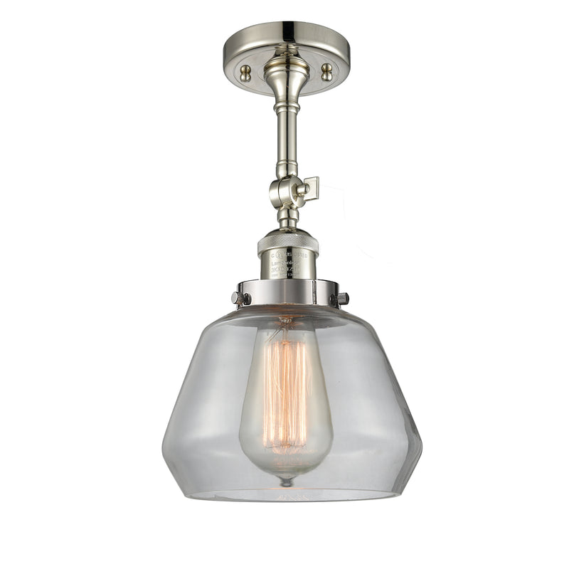 Innovations Lighting Fulton 1 Light Sconce Part Of The Franklin Restoration Collection 203-PN-G172