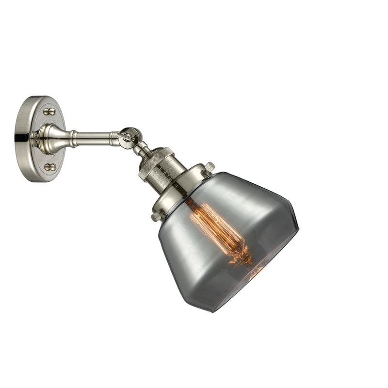 Innovations Lighting Fulton 1 Light Sconce Part Of The Franklin Restoration Collection 203-PN-G173