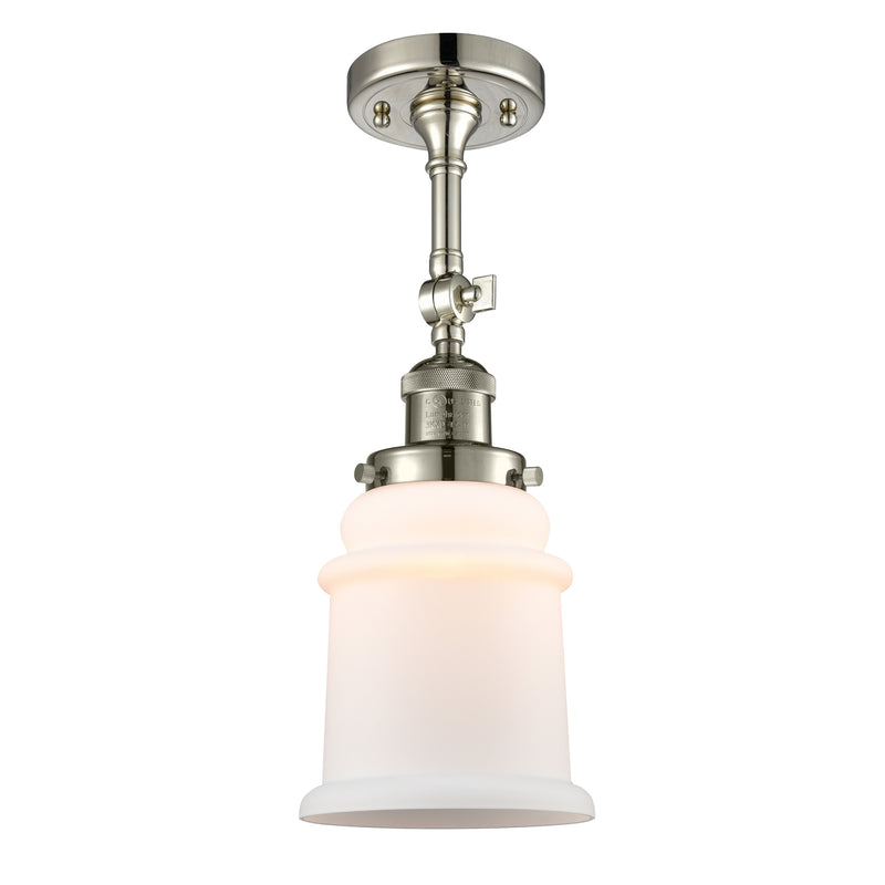 Innovations Lighting Canton 1 Light Sconce Part Of The Franklin Restoration Collection 203-PN-G181-LED