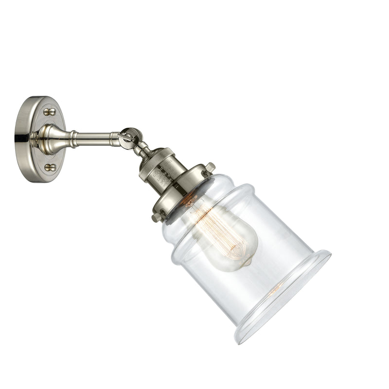 Innovations Lighting Canton 1 Light Sconce Part Of The Franklin Restoration Collection 203-PN-G182-LED