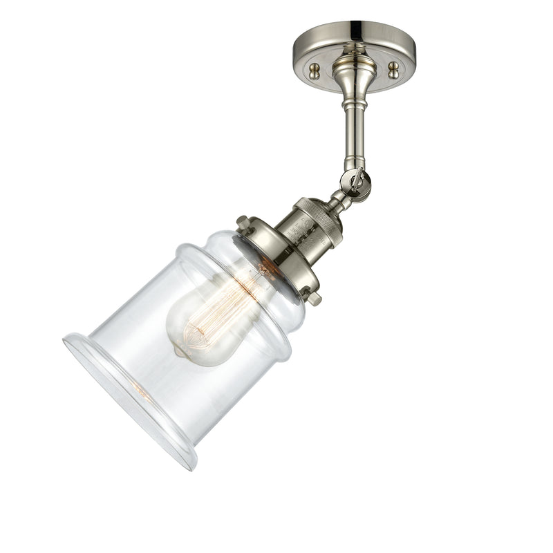 Innovations Lighting Canton 1 Light Sconce Part Of The Franklin Restoration Collection 203-PN-G182-LED