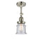 Innovations Lighting Small Canton 1 Light Sconce Part Of The Franklin Restoration Collection 203-PN-G184S-LED