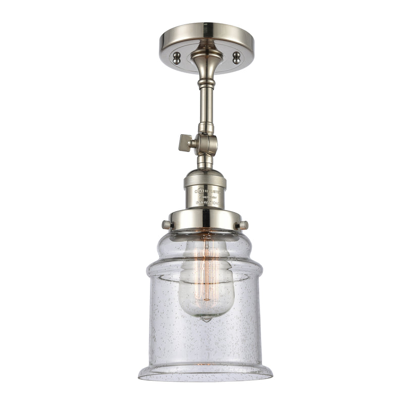 Innovations Lighting Canton 1 Light Sconce Part Of The Franklin Restoration Collection 203-PN-G184-LED