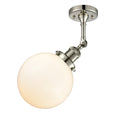 Innovations Lighting Beacon 1 Light 8" Sconce 203-PN-G201-8