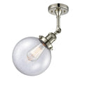 Innovations Lighting Beacon 1 Light 8" Sconce 203-PN-G204-8
