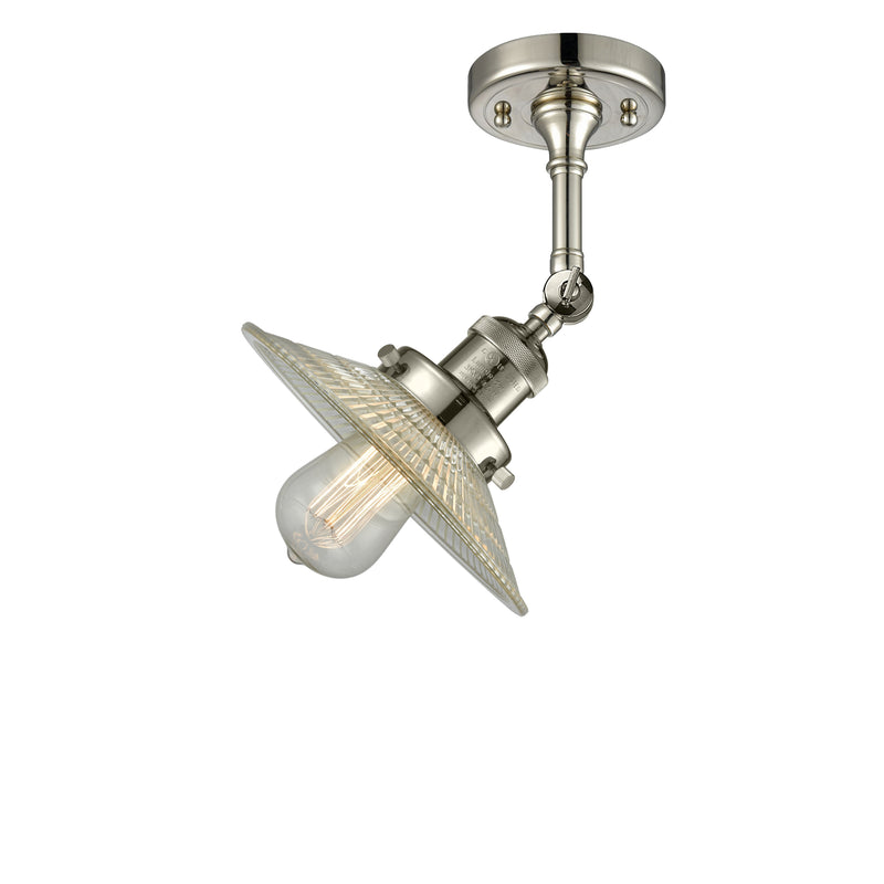 Innovations Lighting Halophane 1 Light Sconce Part Of The Franklin Restoration Collection 203-PN-G2-LED