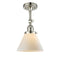 Innovations Lighting Large Cone 1 Light Sconce Part Of The Franklin Restoration Collection 203-PN-G41-LED