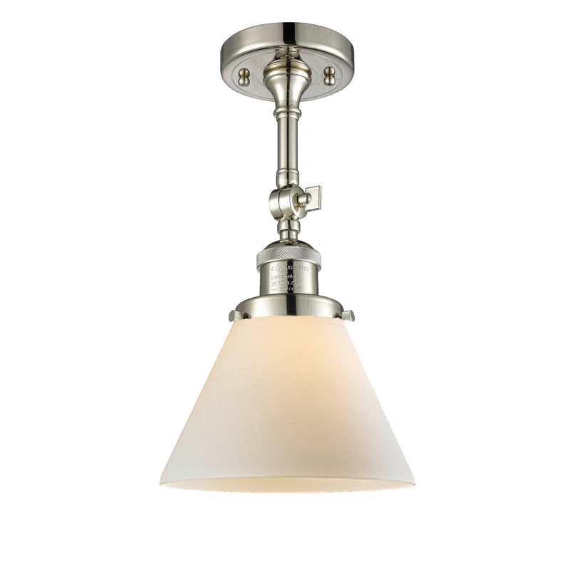 Innovations Lighting Large Cone 1 Light Sconce Part Of The Franklin Restoration Collection 203-PN-G41-LED