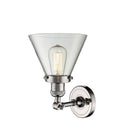 Innovations Lighting Large Cone 1 Light Sconce Part Of The Franklin Restoration Collection 203-PN-G42-LED