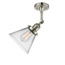 Innovations Lighting Large Cone 1 Light Sconce Part Of The Franklin Restoration Collection 203-PN-G42-LED