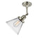 Innovations Lighting Large Cone 1 Light Sconce Part Of The Franklin Restoration Collection 203-PN-G42-LED