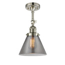 Innovations Lighting Large Cone 1 Light Sconce Part Of The Franklin Restoration Collection 203-PN-G43-LED