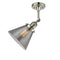 Innovations Lighting Large Cone 1 Light Sconce Part Of The Franklin Restoration Collection 203-PN-G43-LED