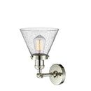Innovations Lighting Large Cone 1 Light Sconce Part Of The Franklin Restoration Collection 203-PN-G44-LED