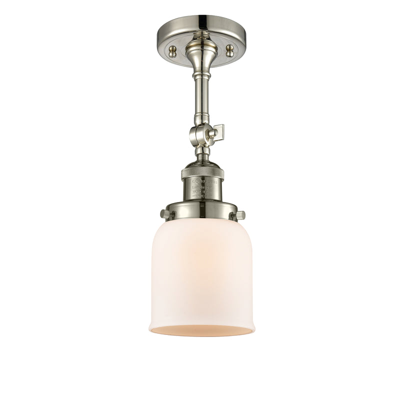 Innovations Lighting Small Bell 1 Light Sconce Part Of The Franklin Restoration Collection 203-PN-G51