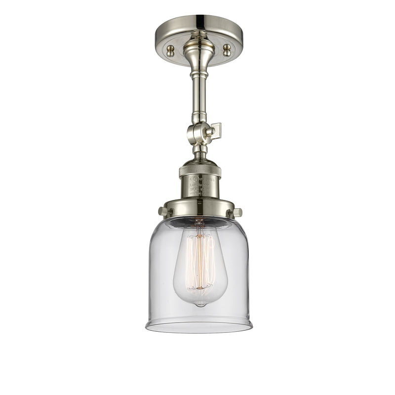 Innovations Lighting Small Bell 1 Light Sconce Part Of The Franklin Restoration Collection 203-PN-G52