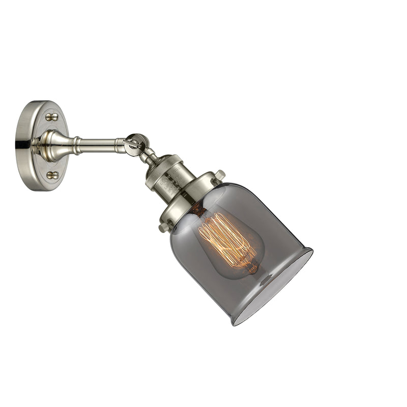 Innovations Lighting Small Bell 1 Light Sconce Part Of The Franklin Restoration Collection 203-PN-G53