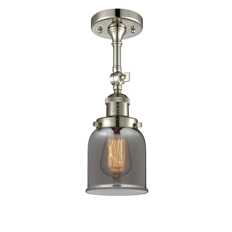 Innovations Lighting Small Bell 1 Light Sconce Part Of The Franklin Restoration Collection 203-PN-G53