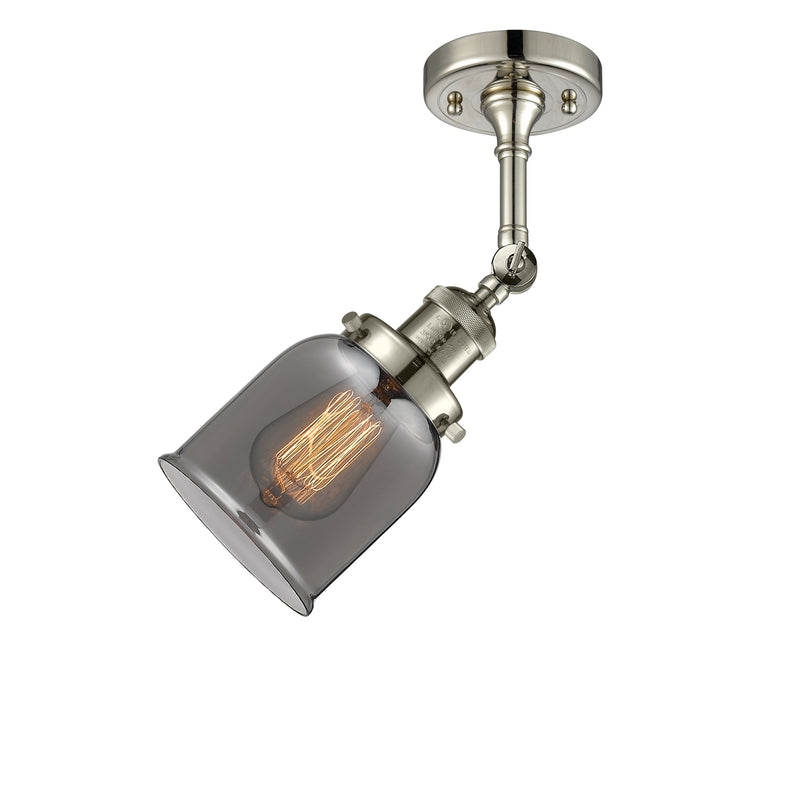 Innovations Lighting Small Bell 1 Light Sconce Part Of The Franklin Restoration Collection 203-PN-G53