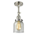 Innovations Lighting Small Bell 1 Light Sconce Part Of The Franklin Restoration Collection 203-PN-G54-LED
